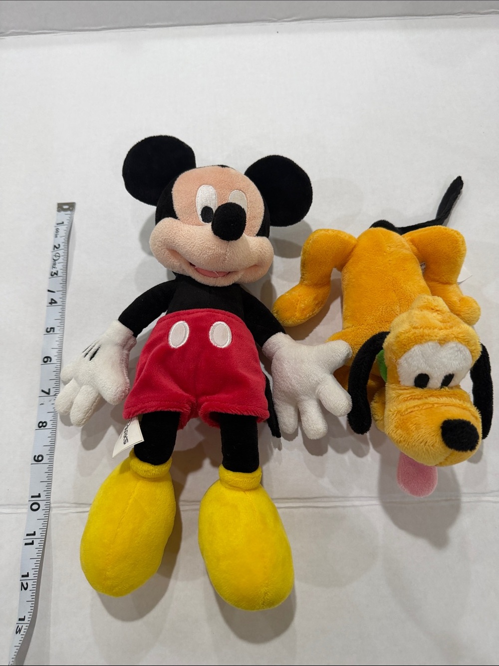 Disney Mickey Mouse Plush in Black, Red & Yellow